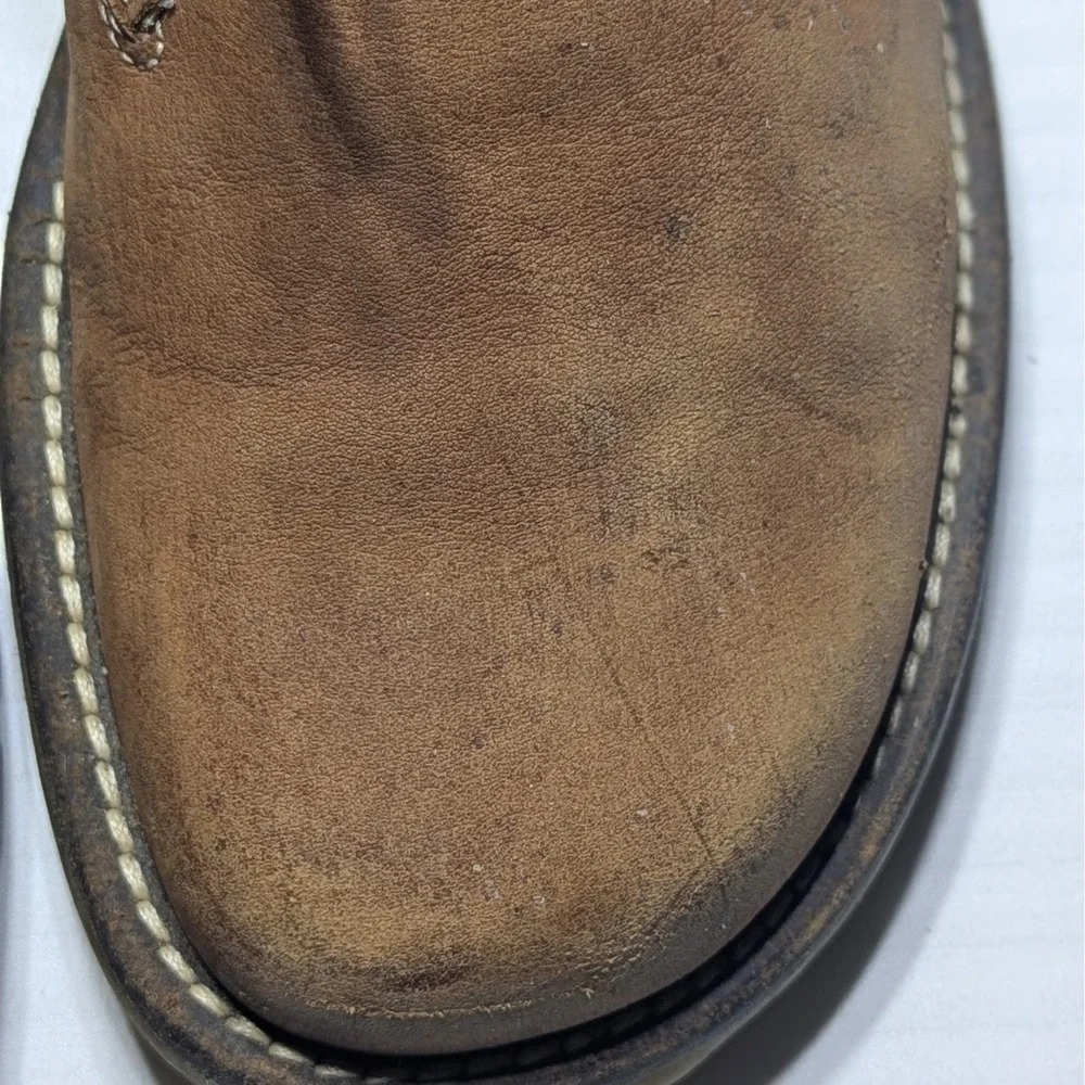 Donald J Pliner Men 8M Upton Italian Leather Chukka Boots Brown Lug Gorpcore‎